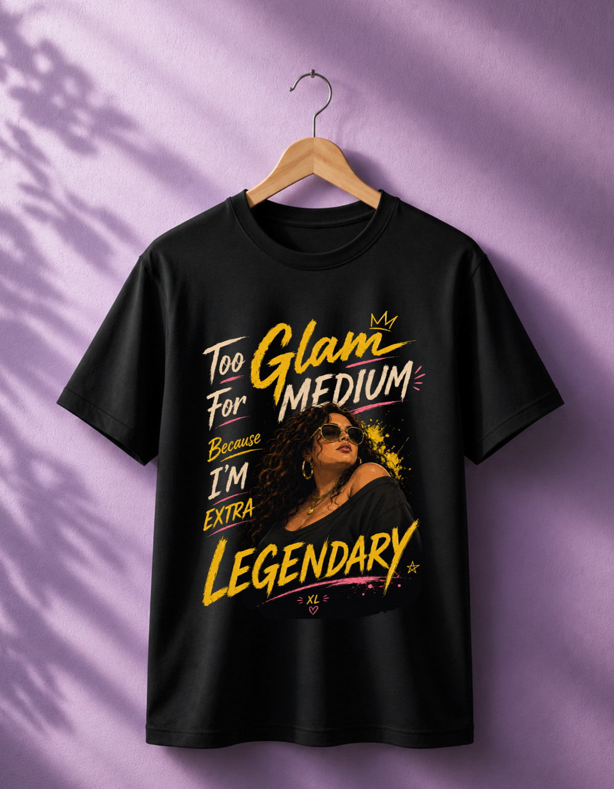 Body Positive T-Shirt for Women | Curvy Girl Graphic Tee | Self Love & Confidence Shirt
 Unisex Basic T-Shirt