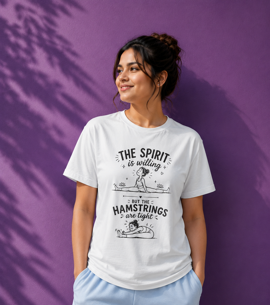 Yoga T-Shirt | Funny Yoga Shirt | Yoga Lover Gift | Yoga Teacher Gift | Yoga Apparel Unisex Basic T-Shirt