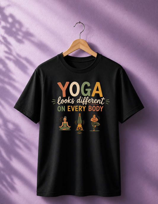 Yoga T-Shirt | Funny Yoga Shirt | Yoga Lover Gift | Yoga Teacher Gift | Yoga Apparel Unisex Basic T-Shirt