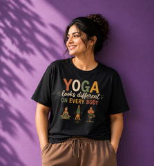 Yoga T-Shirt | Funny Yoga Shirt | Yoga Lover Gift | Yoga Teacher Gift | Yoga Apparel Unisex Basic T-Shirt