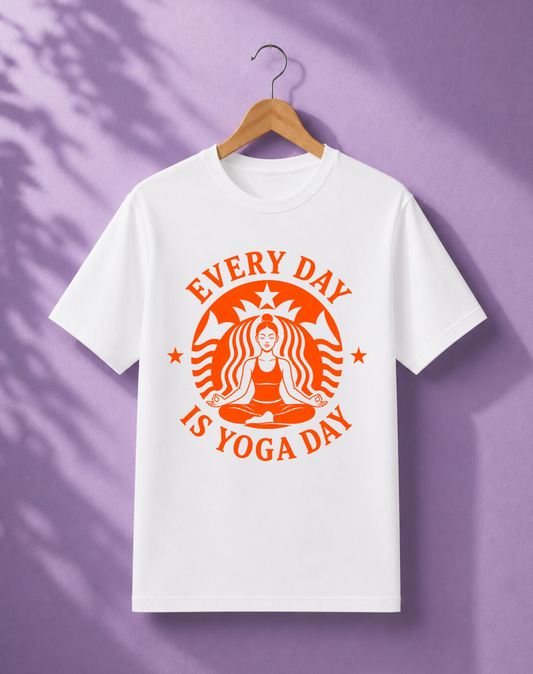 Yoga-Inspired Graphic T-Shirt - Unisex