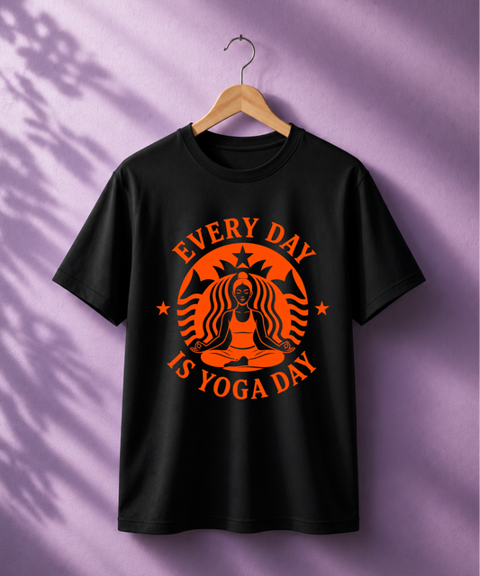Yoga-Inspired Graphic T-Shirt - Unisex